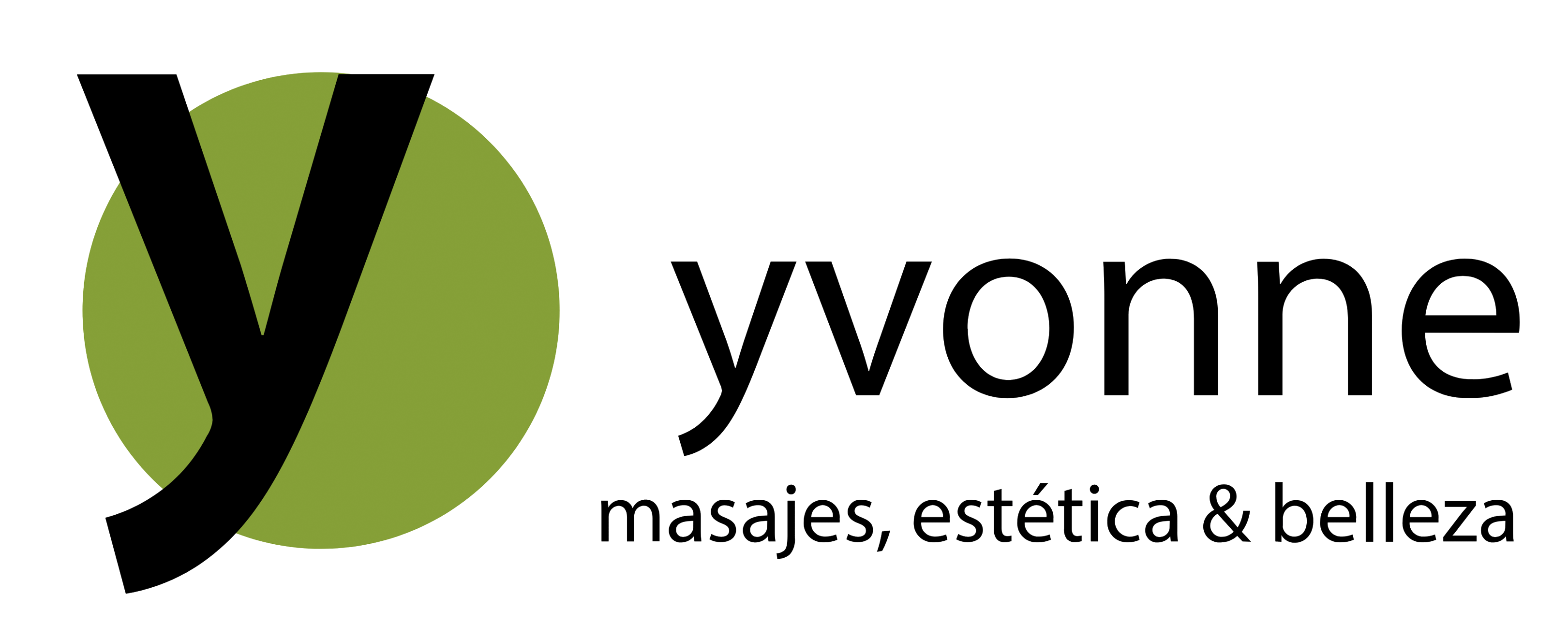 Logo Yvonne - masajes, estética & belleza